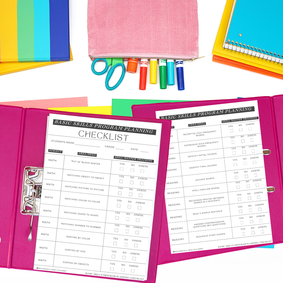 Special Education Teacher Toolkit: Token Economy, IEP Goals, & ABC Tracking