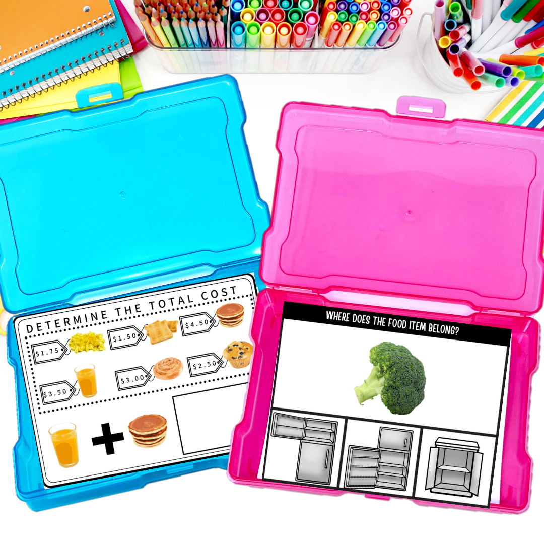 Life Skills Special Education Printable Task Cards MEGA Bundle